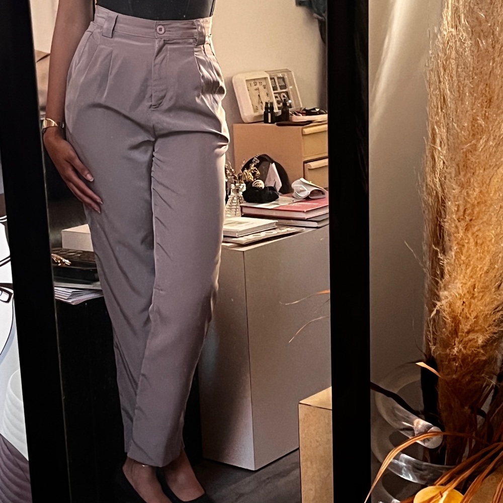 OG Pre-Gildan American Apparel AA Poly Pleated Pants